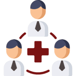 Medical Circle Staff Icon